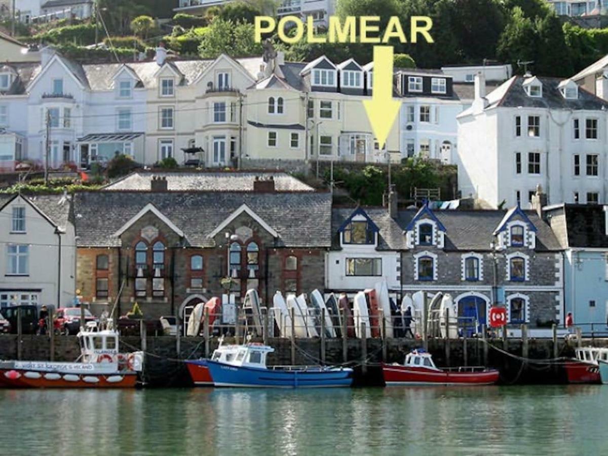 Polmear Harbour View With Terrace Apartman Looe Kültér fotó