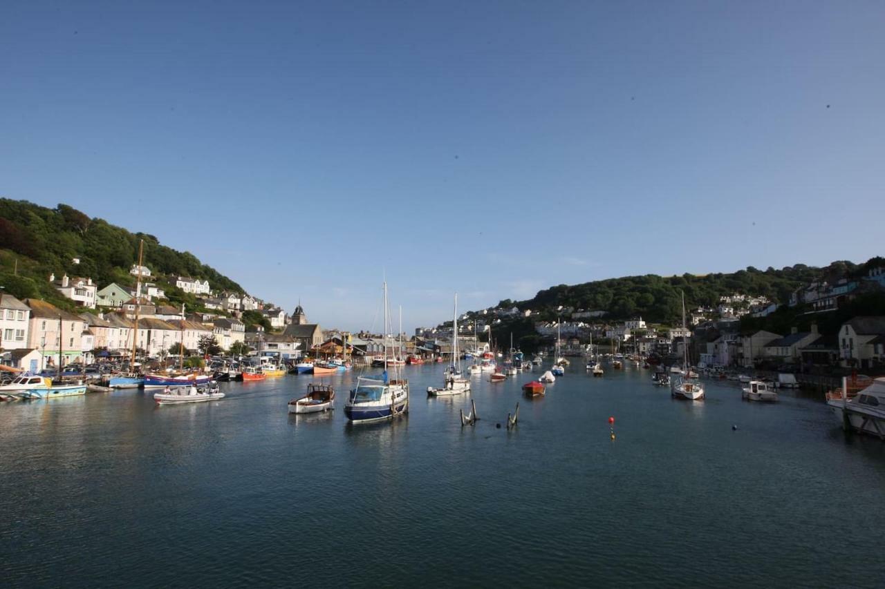 Polmear Harbour View With Terrace Apartman Looe Kültér fotó